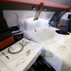 Play your cards right, and this luxury flight cabin can be yours.